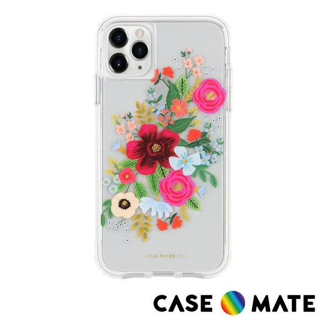 CASE-MATE Rifle Paper Co. 限量聯名款 iPhone 11 Pro Max 防摔手機保護殼 - 玫瑰花束