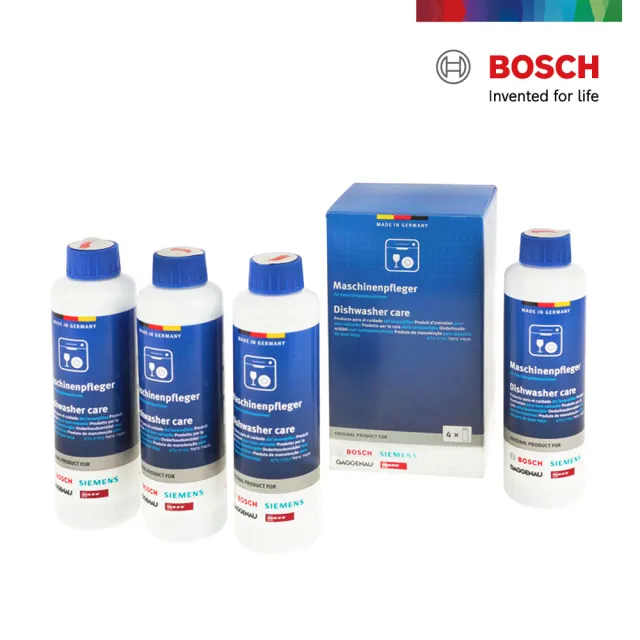 【BOSCH 博世】洗碗機專用保養液(四入)