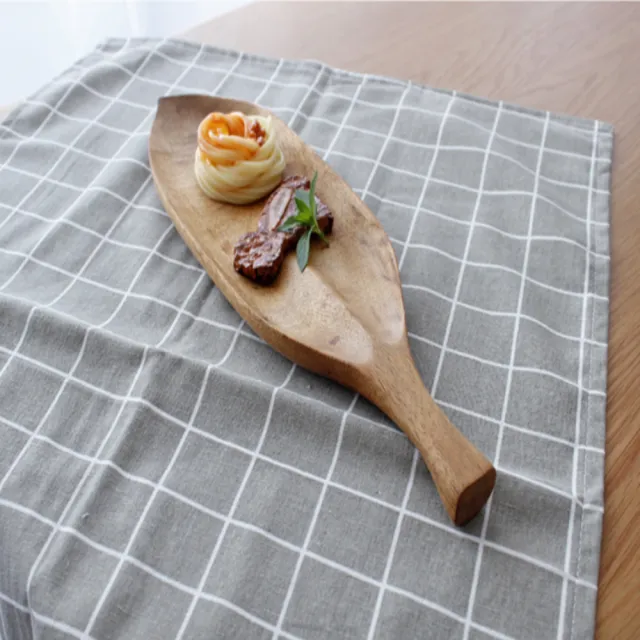 【上手家居】日式現代簡約棉麻餐巾餐墊