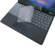 【Ezstick】Microsoft Surface Pro X 13吋 奈米銀抗菌TPU 鍵盤保護膜(鍵盤膜)