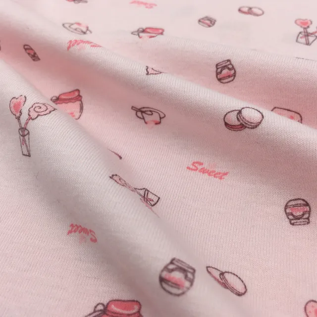 【annypepe】成長內衣 短版背心型 純棉 糖果罐-粉紅140-160(成長型內衣 少女內衣)