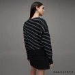 【ALLSAINTS】VEGA 金屬感羊毛針織上衣Black/Silver WK067Z(舒適版型)