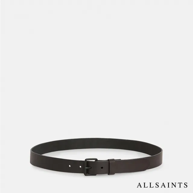 【ALLSAINTS】UNDERGROUND 牛皮皮帶Black MN509Z