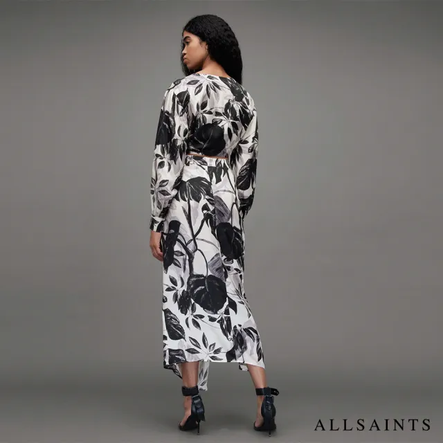 【ALLSAINTS】CARLA JACKIE 中長裙ECRU WHITE WS009Z(修身版型)