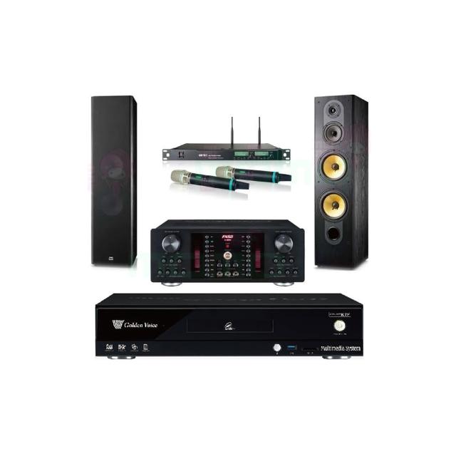 【金嗓】CPX-900 K2F+FNSD A-480N+ACT-8299PRO++SD-803N(4TB點歌機+擴大機+無線麥克風+喇叭)