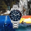 【TITONI 梅花錶】海洋探索 SEASCOPER 600自製機芯天文台認證 潛水機械錶-藍(83600 S-BE-255)