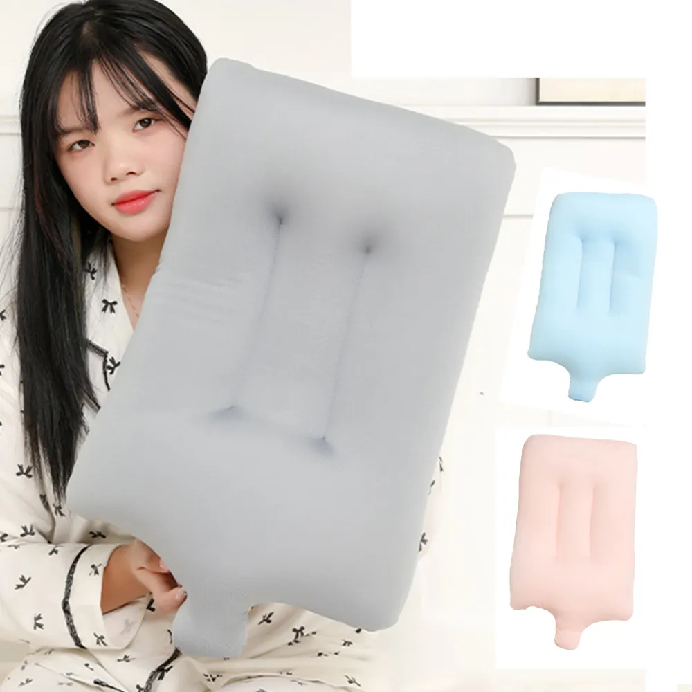 【YOLU】韓國人氣推薦 3D立體舒壓舒眠麻藥枕 泡沫顆粒護頸枕 高彈透氣枕 可水洗枕頭(母親節禮物)