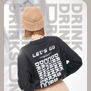 【MAJOR MADE】Drink 口袋長TEE(#長袖上衣#長T#口袋)