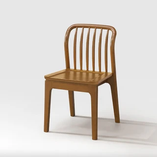 【myhome8居家無限】歐森鄉村風全實木單人位餐椅