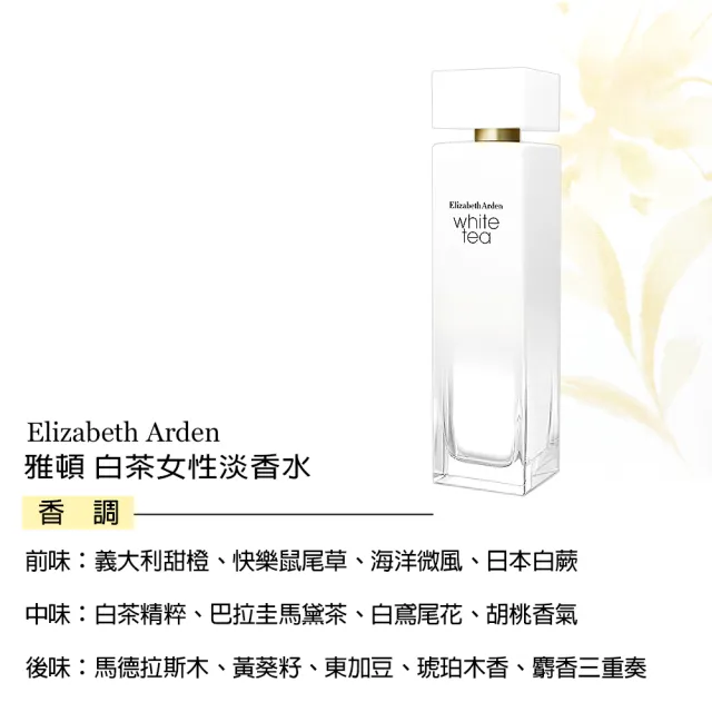 【Arden 雅頓】白茶女性淡香水100ml(平行輸入)