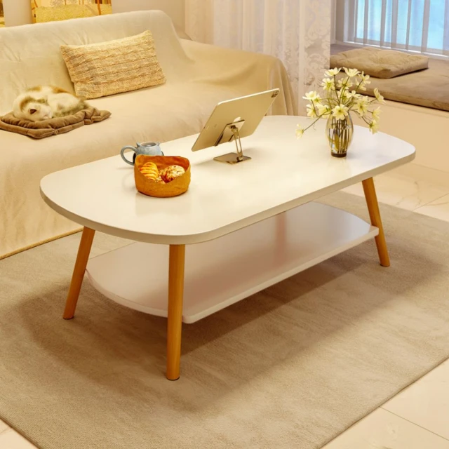 UVstar 優品星球UVstar 優品星球 15MM 加厚 雙層茶几桌 和室桌 120CM(咖啡桌 客廳桌 大桌子 桌子 大茶几 置物桌 和室桌)