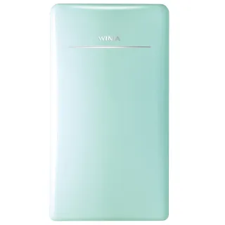 【WINIA】韓系復古式120L定頻單門冰箱 DSR-M12GH 僅運送無安裝(薄荷綠)