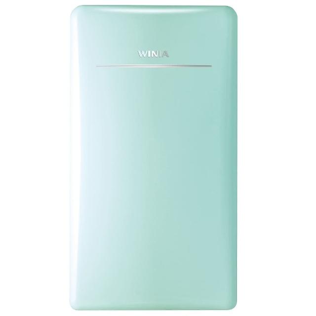 【WINIA】韓系復古式120L定頻單門冰箱 DSR-M12GH 僅運送無安裝(薄荷綠)