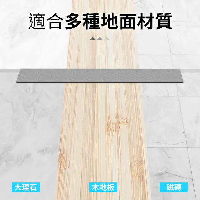 【SMILE】無障礙坡 2公分高斜坡墊 灰色登高坡 輪椅輔助 爬坡墊 165-HBA0208100GR(用途廣泛 斜坡 門口墊)