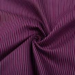 【ROBERTA諾貝達】台灣製 合身版 條紋優雅長袖襯衫(紫色)