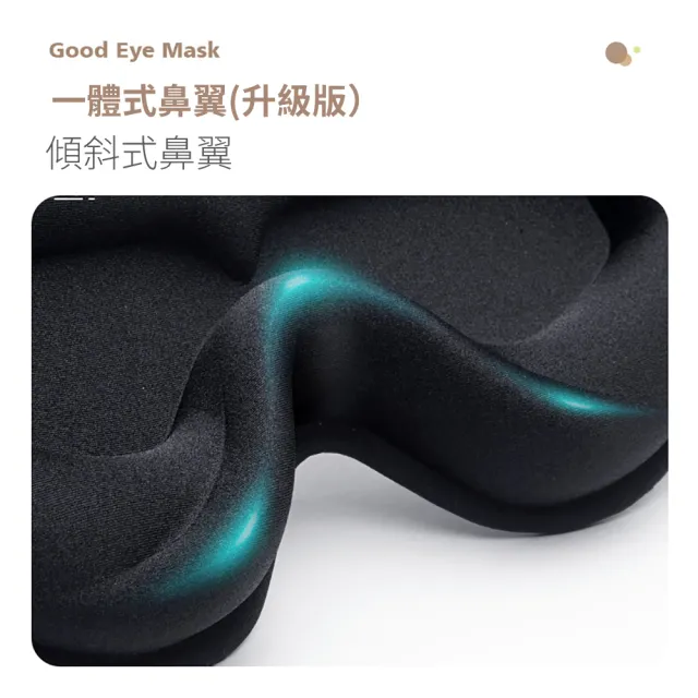 【挪威森林】3D立體遮光眼罩附耳塞(舒眠眼罩 睡眠眼罩 旅行眼罩)