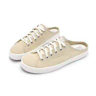 【Keds】KICKSTART MULE 經典帆布綁帶穆勒鞋-淺卡期(9232W123483)