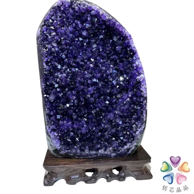【恬芯晶品】天然紫水晶頂級烏拉圭帝王紫晶鎮A+50(頂級烏拉圭紫晶鎮招財開運風水財運業績財位招貴人紫晶洞)