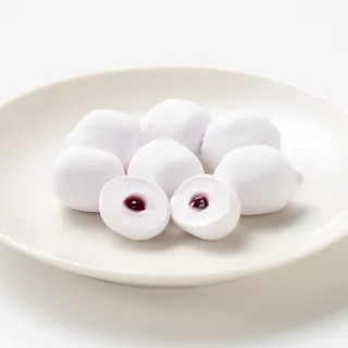 【MUJI 無印良品】含餡棉花糖 藍莓 80g
