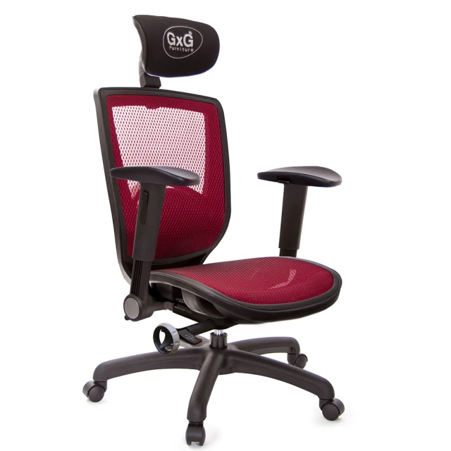Color Play EL-33可調頭枕透氣杜邦網坐墊辦公椅