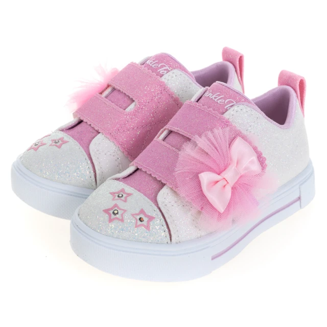 SKECHERS 女嬰童系列燈鞋 TWINKLE SPARKS(314778NWPK)