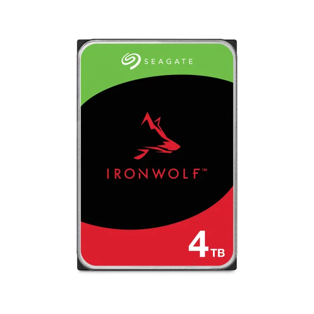 【SEAGATE 希捷】4入組 ★ IronWolf 4TB 3.5吋 5400轉 256MB NAS 內接硬碟(ST4000VN006)