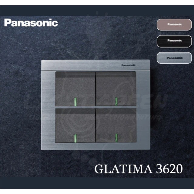 Panasonic 國際牌 三入 GLATIMA 系列 螢光