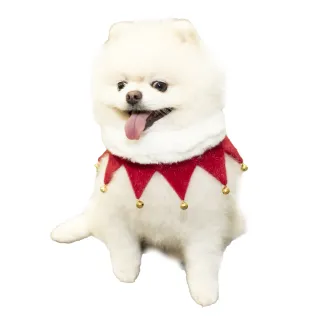 【QIDINA】寵物聖誕派對領巾/寵物領巾A款(寵物領巾 寵物服飾 寵物衣服 貓衣服 狗衣服)