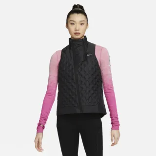 【NIKE 耐吉】背心 女款 運動背心 羽絨背心 AS W NK TFADV RPL AEROLOFTVEST 黑 FB7607-010