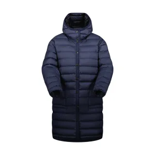 【Mammut 長毛象】Seon IN Cardigan long AF Women 日系長版羽絨連帽開襟外套 女款  海洋藍 #1013-02920