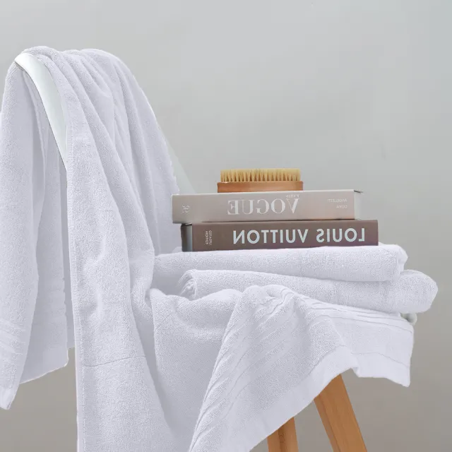 【OKPOLO】台灣製純棉加厚飯店大浴巾-3入組(厚度升級與質感UP)
