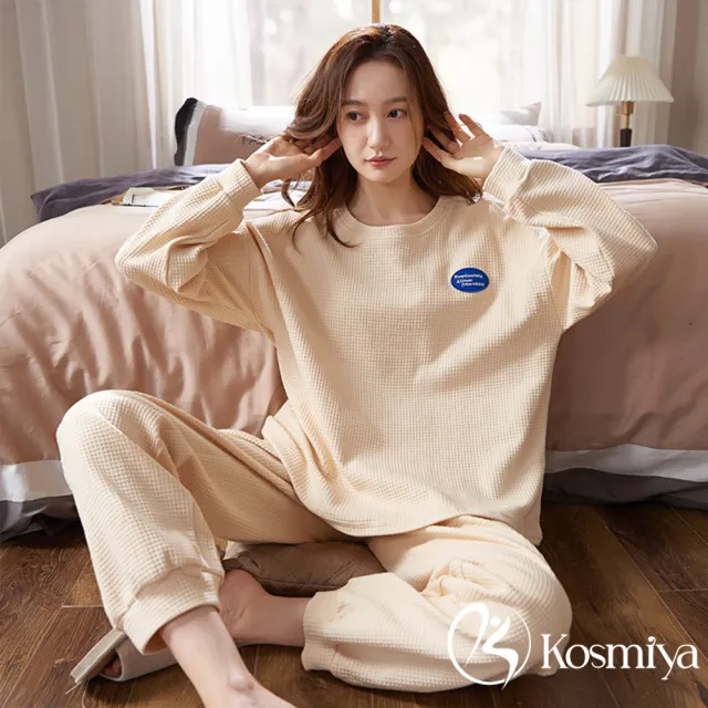 【Kosmiya】1套 多款任選 童趣活潑棉質睡衣居家服/保暖睡衣/長袖睡衣/居家睡衣(多花色/兩個尺寸)