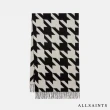 【ALLSAINTS】HOUNDSTOOTH 羊毛圍巾BLACK/CHALK WHITE WV503Z