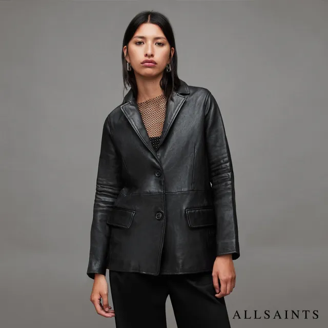 【ALLSAINTS】ALEIDA 西裝外套Khaki Green WL124Z(舒適版型)