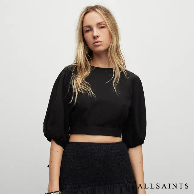 【ALLSAINTS】ASTA 短版上衣Black WM319W(舒適版型)