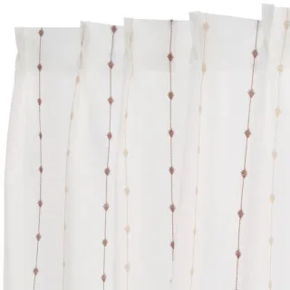 【NITORI 宜得利家居】隔熱遮像 蕾絲窗簾 窗紗 CORAL BR 150X228X1(蕾絲窗簾 窗紗 隔熱遮像 CORAL)