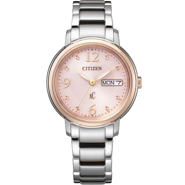 【CITIZEN 星辰】XC 廣告款光動能女錶 母親節 送禮 禮物(EW2425-57W)