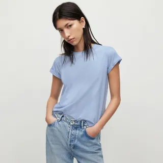 【ALLSAINTS】ANNA 短袖T恤MOON BLUE WM215Y(修身版型)