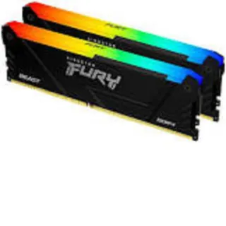 【Kingston 金士頓】FURY Beast RGB DDR4 3200 32GB PC 記憶體 KF432C16BB2AK2/32 *超頻