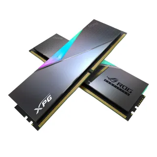 【ADATA 威剛】XPG Lancer RGB超頻 DDR5 6600 16GB*2 鏡面黑 超頻桌上型記憶體(AX5U6600C3216G-DCLARROG)