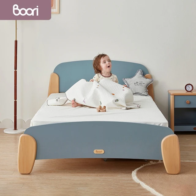 成長天地 澳洲Boori 實木兒童拼接床延伸床邊床單人床BR
