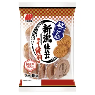 【三幸製果】新潟仕選米果 126g 醬油風味(2包/組)