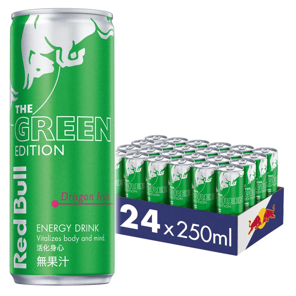 【Red Bull】紅牛火龍果風味能量飲料 250ml 24罐/箱