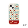 【JLB】iPhone 14 Pro/14 Pro Max日本時尚愛心可愛格紋熊系列2款精品手機保護殼