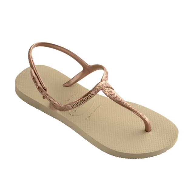 【havaianas 哈瓦仕】拖鞋 女鞋 涼鞋 巴西 Twist 沙灰 4144756-0154W