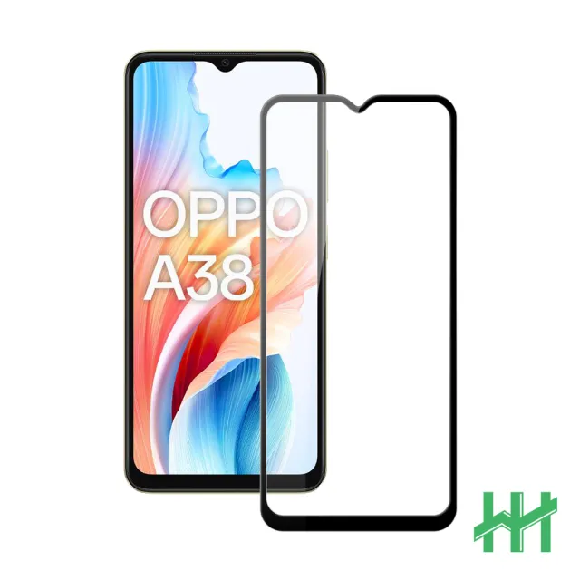 【HH】OPPO A38 -6.56吋-全滿版-鋼化玻璃保護貼系列(GPN-OPA38-FK)