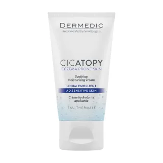 【DERMEDIC 得美媞】亞麻籽特潤膚全能保濕霜 50ml(保濕潤澤 舒緩乾癢)