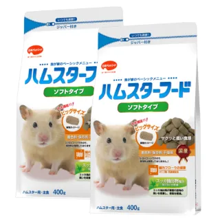【日寵】每日營養倉鼠糧軟質大顆粒 400g/包；兩包組(倉鼠飼料)