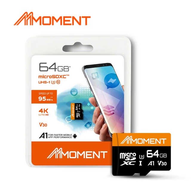 Moment MicroSD SDXC UHS-I A1V3