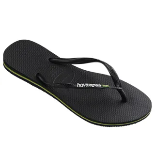 【havaianas 哈瓦仕】拖鞋 女鞋 夾腳拖 巴西  Slim 黑 4140713-0090U